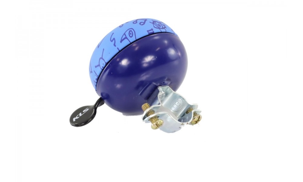Dzwonek KLS Bell 60 Doodles - niebieski