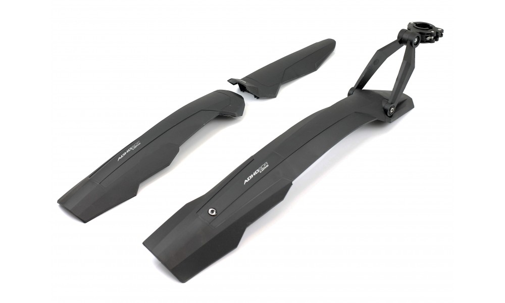 Błotnik Simpla ADHD SDL Long kpl. 27,5-29" - czarny