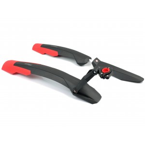 Błotnik Simpla ADHD SDL Long kpl. 27,5-29" - czarny-czerwony 2