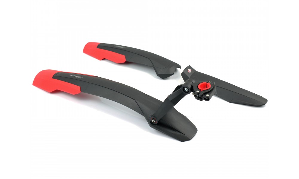 Błotnik Simpla ADHD SDL Long kpl. 27,5-29" - czarny-czerwony