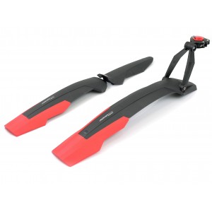 Błotnik Simpla ADHD SDL Long kpl. 27,5-29" - czarny-czerwony 1