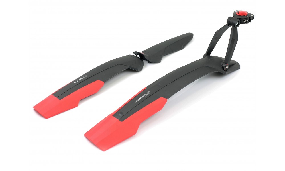 Błotnik Simpla ADHD SDL Long kpl. 27,5-29" - czarny-czerwony