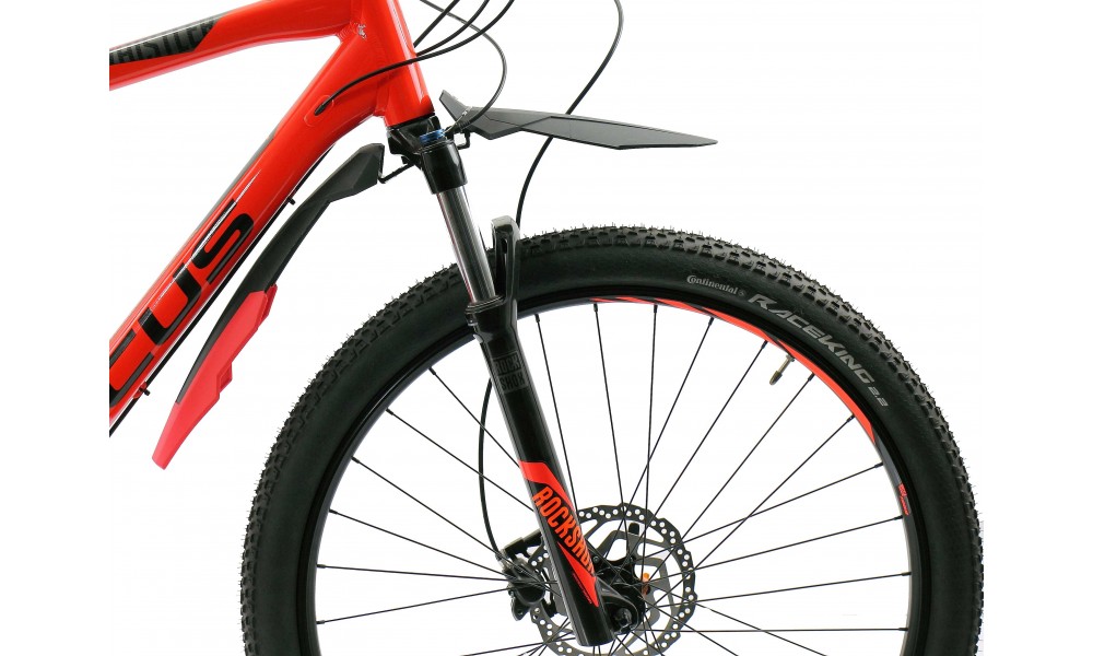 Błotnik Simpla ADHD SDL Long kpl. 27,5-29" - czarny-czerwony