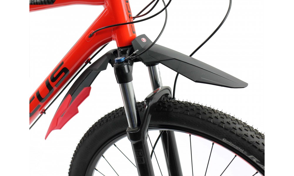 Błotnik Simpla ADHD SDL Long kpl. 27,5-29" - czarny-czerwony