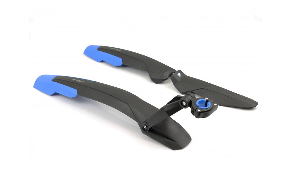 Błotnik Simpla ADHD SDL Long kpl. 27,5-29" - czarny-niebieski