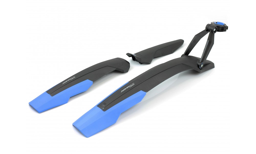 Błotnik Simpla ADHD SDL Long kpl. 27,5-29" - czarny-niebieski