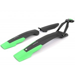 Błotnik Simpla ADHD SDL Long kpl. 27,5-29" - czarny-zielony 1