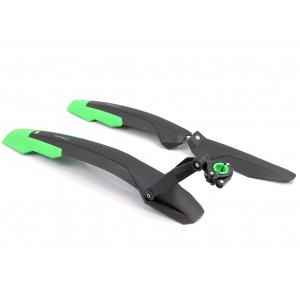 Błotnik Simpla ADHD SDL Long kpl. 27,5-29" - czarny-zielony 2