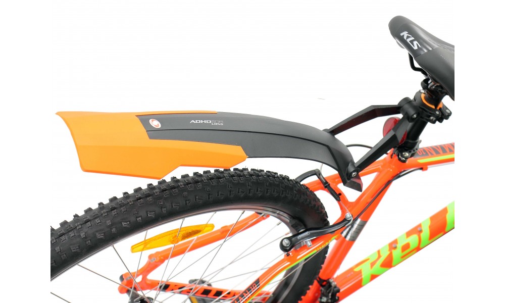 Błotnik Simpla ADHD SDL Long kpl. 27,5-29" - czarny-pomarańczowy
