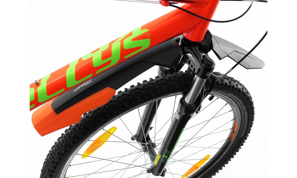 Błotnik Simpla ADHD SDL Long kpl. 27,5-29" - czarny-pomarańczowy