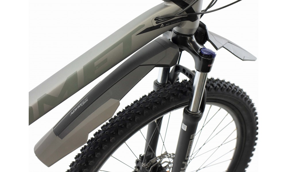 Błotnik Simpla ADHD SDL Long kpl. 27,5-29" - czarny-szary