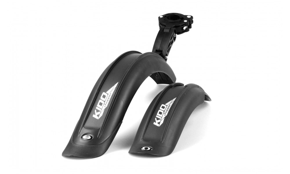 Błotnik Simpla KIDO 20 PRO kpl. - czarny-limonkowy