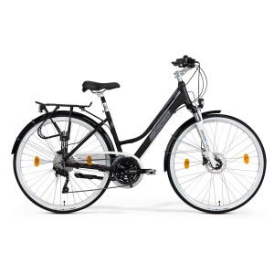 Rower trekkingowy Merida Freeway 9500 Disc Lady  - czarno-szary 1