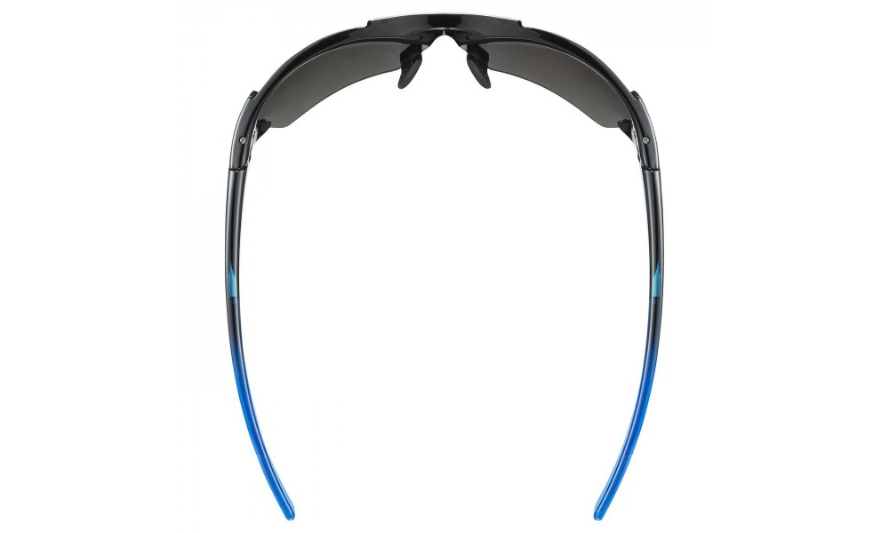 Okulary Uvex Blaze III - czarno-niebieski