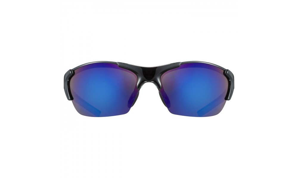 Okulary Uvex Blaze III - czarno-niebieski