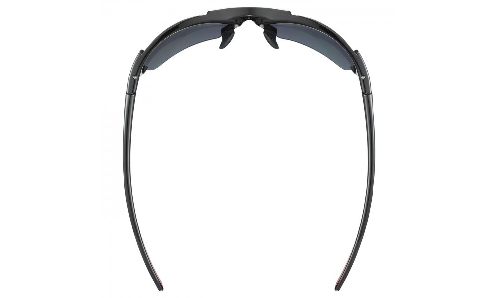 Okulary Uvex Blaze III - czarno-czerwony