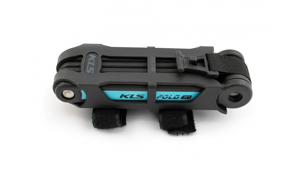 Zamek rowerowy KLS Fold 30 - niebieski
