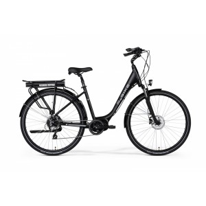 Rower miejski elektryczny M-Bike eCity 828 Lady - czarny 1