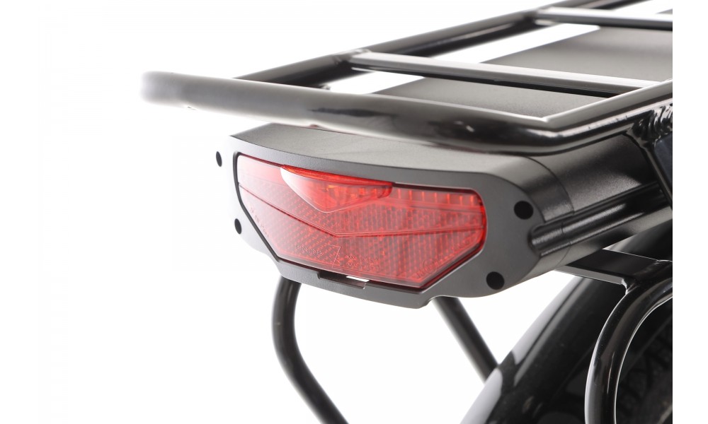 Rower miejski elektryczny M-Bike eCity 828 Lady - biały