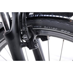 Rower miejski elektryczny Panther e-Ancona BOSCH- czerwony 2