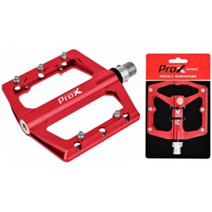 Pedały Prox Stig 24 alu CNC oś Cr-Mo piny - czerwony 2