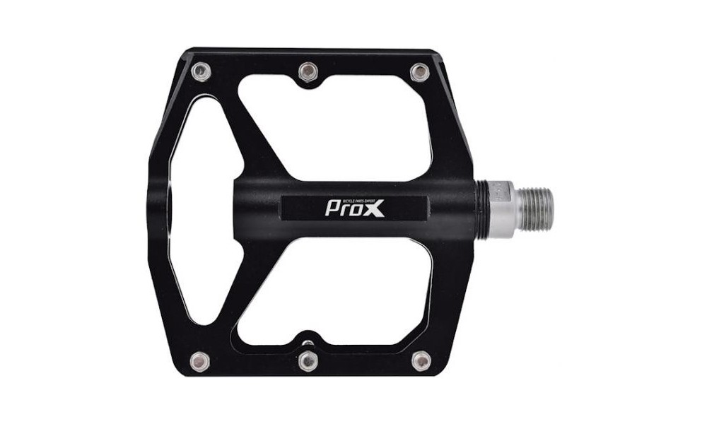 Pedały Prox Stig 25 alu CNC oś Cr-Mo piny - czarny
