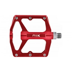 Pedały Prox Stig 25 alu CNC oś Cr-Mo piny - czerwony