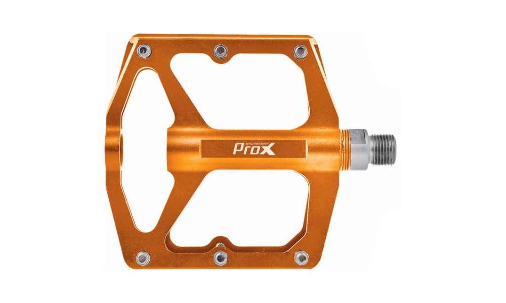 Pedały Prox Stig 25 alu CNC oś Cr-Mo piny - złoty