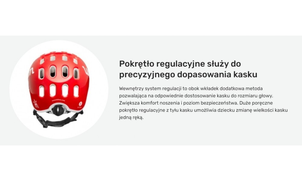 Kask rowerowy Woom Kids - czarny