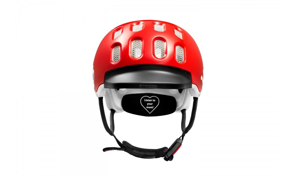 Kask rowerowy Woom Kids - czerwony