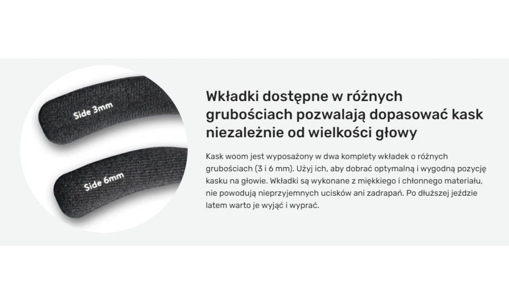 Kask rowerowy Woom Kids - fioletowy