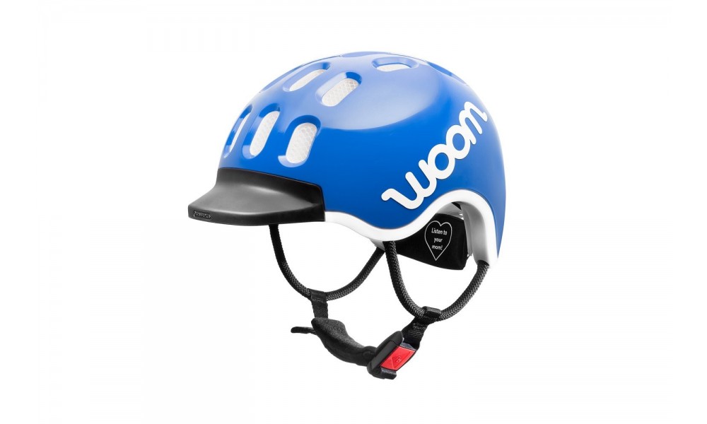 Kask rowerowy Woom Kids - niebieski