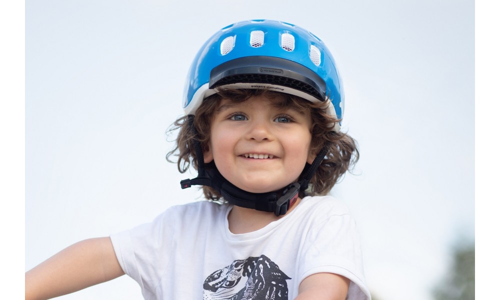 Kask rowerowy Woom Kids - niebieski