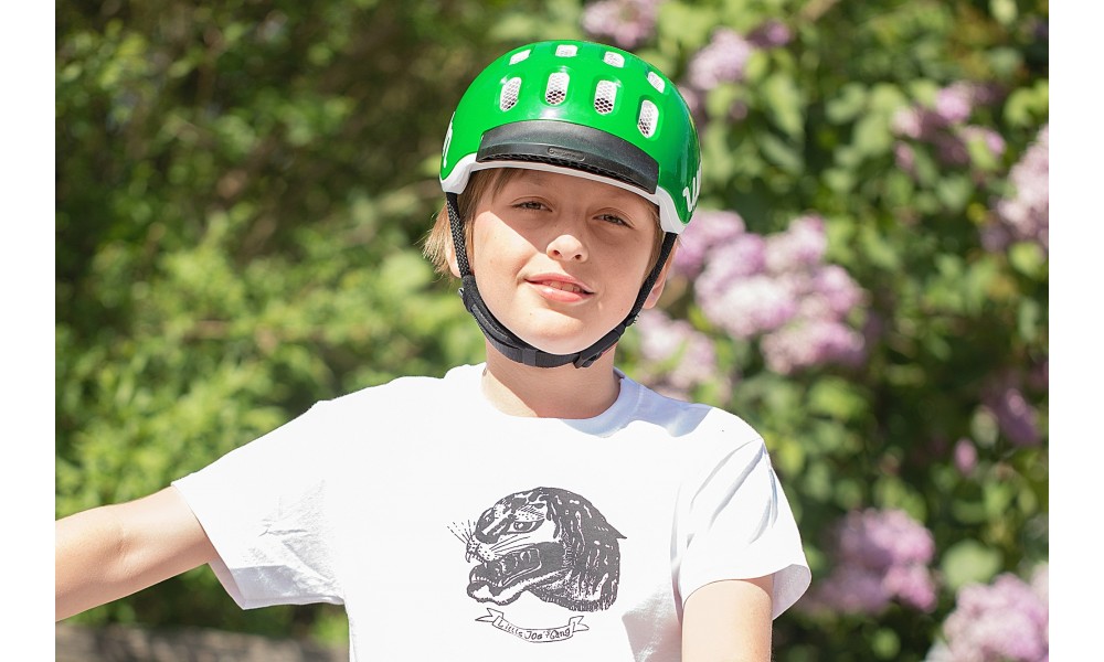 Kask rowerowy Woom Kids - zielony
