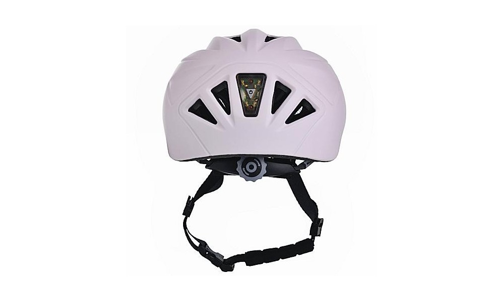 Kask dziecięcy Prox Flash LED In-Mould - jasny różowy