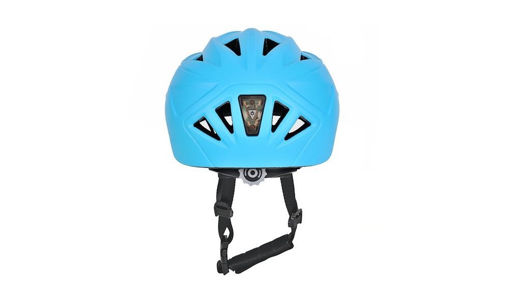 Kask dziecięcy Prox Flash LED In-Mould - jasny niebieski