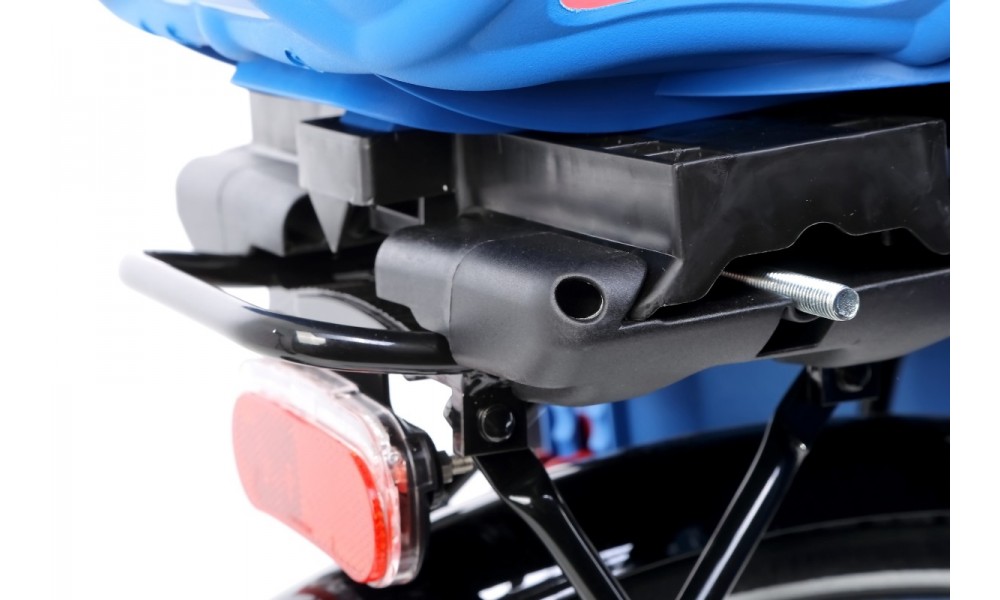 Fotelik Bellelli Pepe Lux Clamp na bagażnik - niebiesko-czerwony