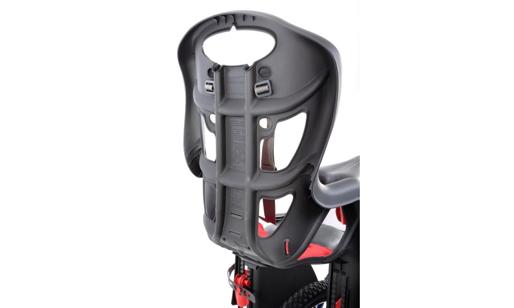 Fotelik Bellelli Pepe Standard do ramy - czarno-czerwony