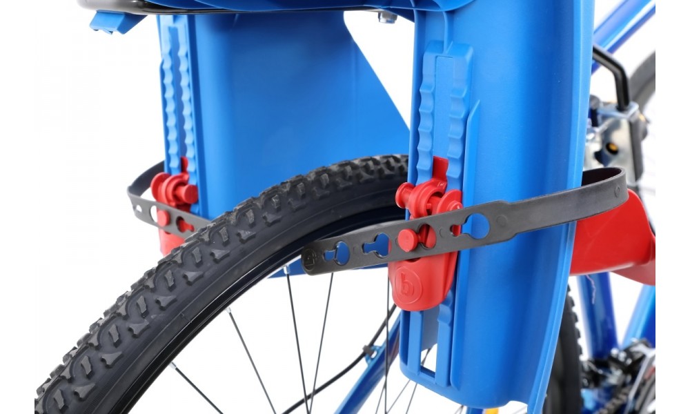 Fotelik Bellelli Pepe Standard do ramy - niebiesko-czerwony