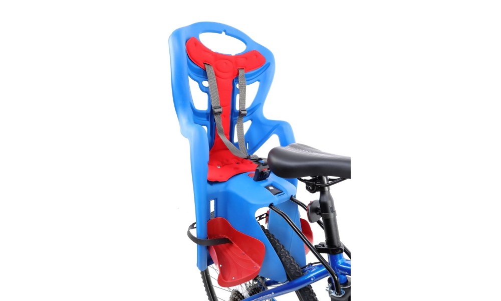 Fotelik Bellelli Pepe Standard do ramy - niebiesko-czerwony