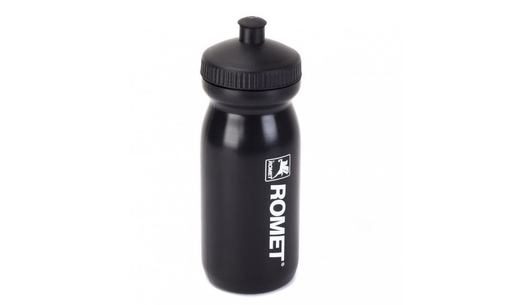 Bidon rowerowy Romet Big Mouth 600ml - czarny