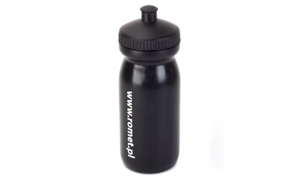 Bidon rowerowy Romet Big Mouth 600ml - czarny