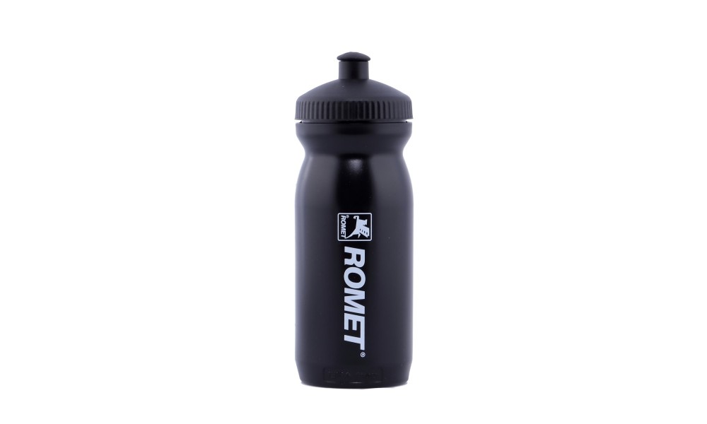 Bidon rowerowy Romet Big Mouth 600ml - czarny