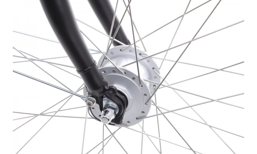 Rower miejski Romet Art Deco Lux - czarny