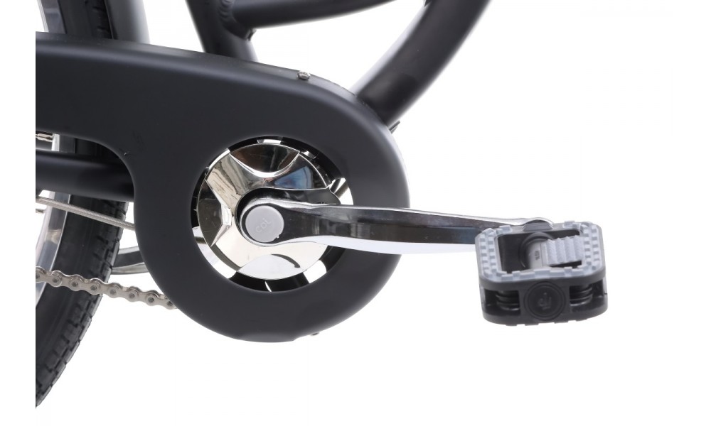 Rower miejski Romet Art Deco Lux - czarny