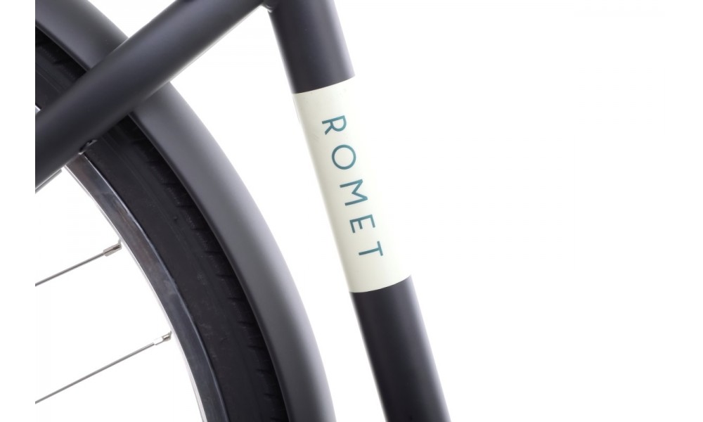 Rower miejski Romet Art Deco Lux - czarny