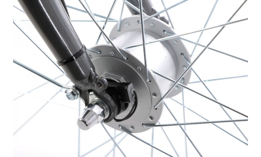 Rower miejski Romet Art Deco Classic - szary