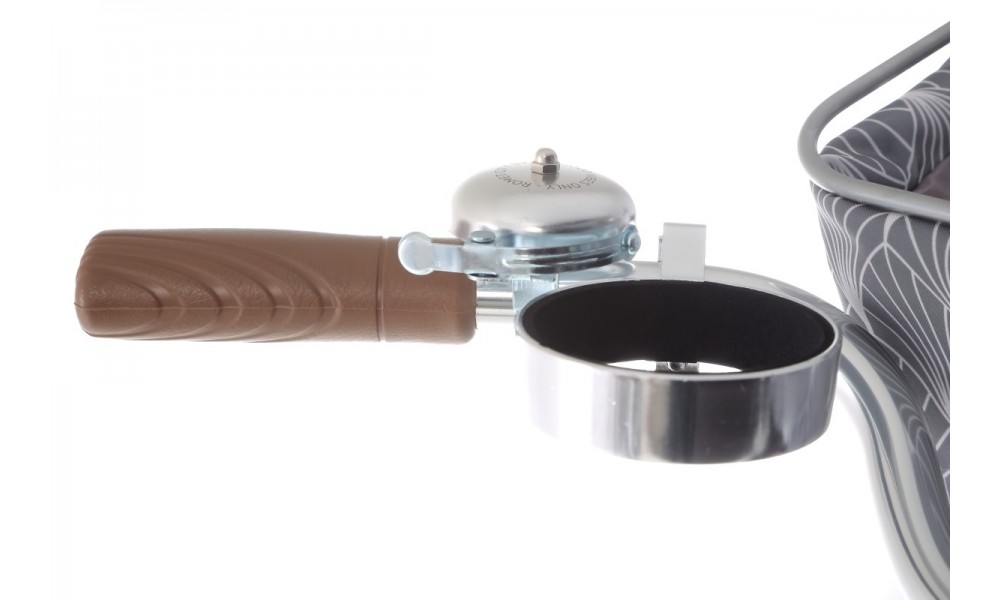 Rower miejski Romet Art Deco Classic - szary