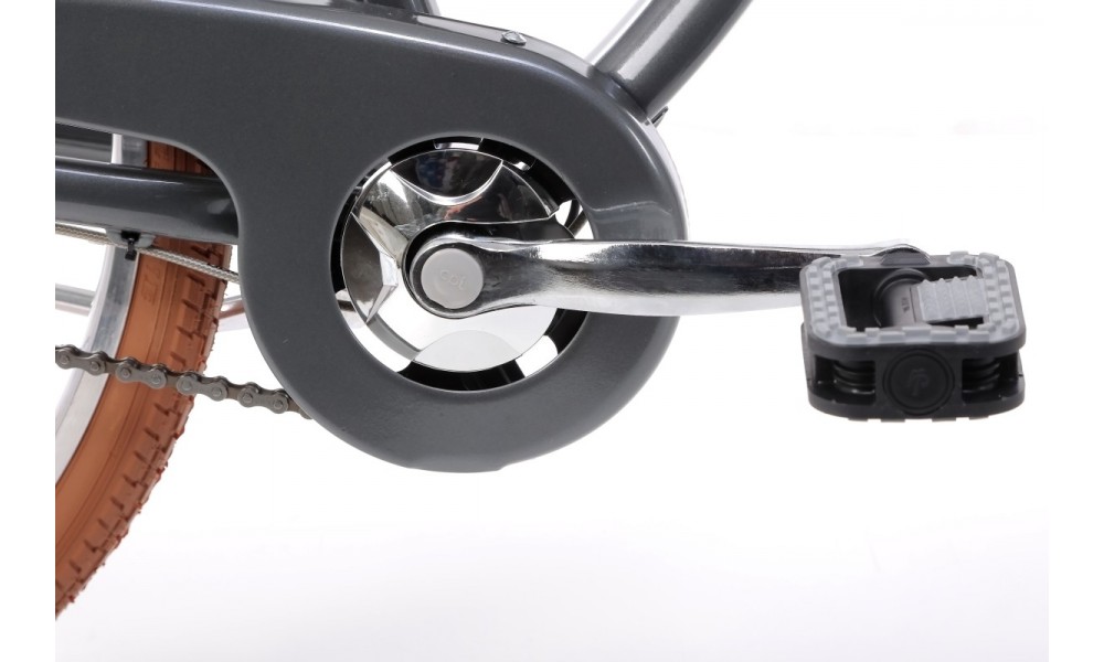 Rower miejski Romet Art Deco Classic - szary