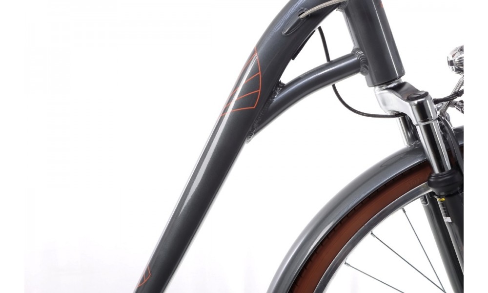 Rower miejski Romet Art Deco Classic - szary